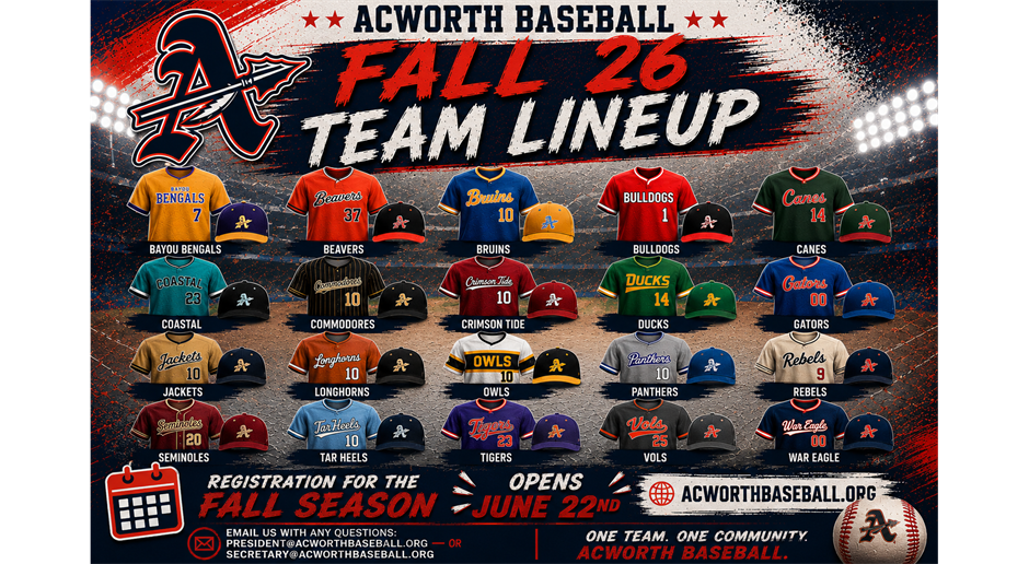 Fall 26 Team Options